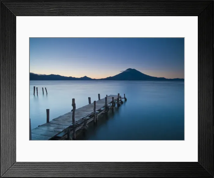 Framed Print : Santa Cruz La Laguna, Lake Atitlan, Western Highlands, Guatemala, Central America
