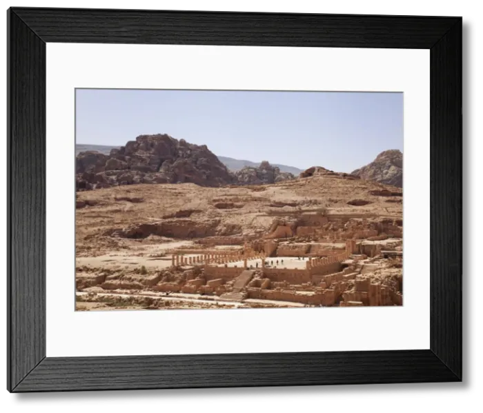 Framed Print : Ruins of the Great Temple in Petra, UNESCO World Heritage Site, Jordan, Middle East Framed Print : Ruins of the Great Temple in Petra, UNESCO World Heritage Site, Jordan, Middle East
