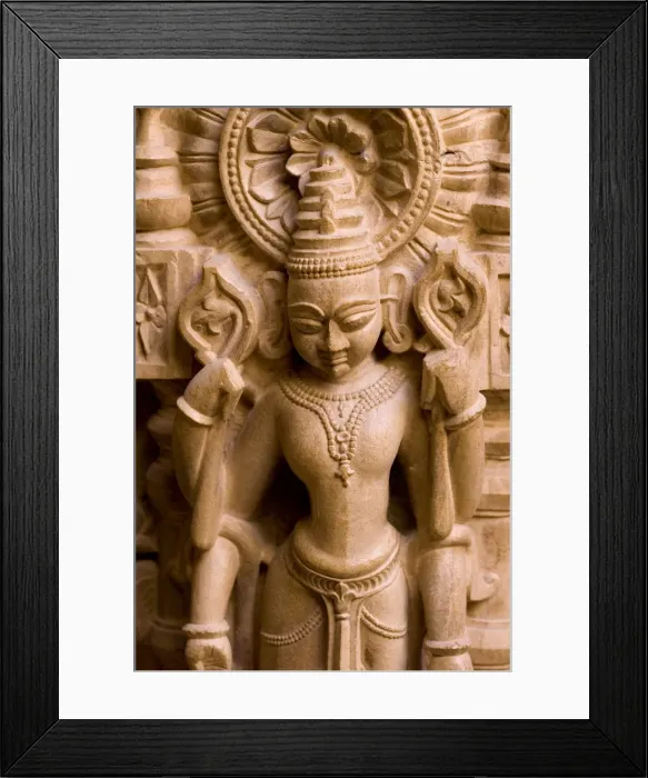 Framed Print : Jain Temple, Jaisalmer, Rajasthan, India, Asia