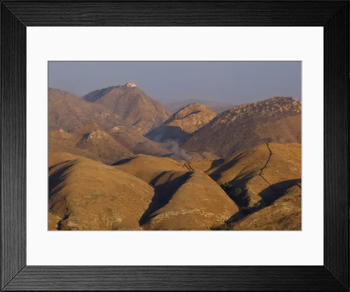 Framed Print : Aravalli Hills, Rajasthan, India, Asia Framed Print : Aravalli Hills, Rajasthan, India, Asia