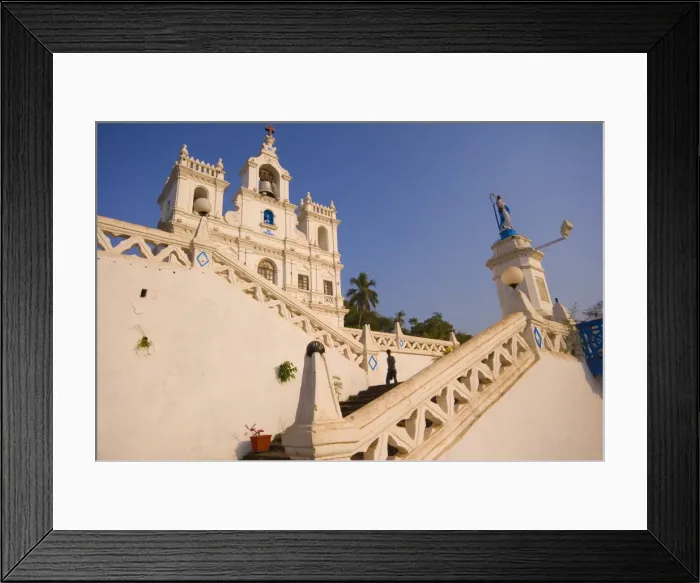 Framed Print : Church of Our Lady of the Immaculate Conception, UNESCO World Heritage Site, Panjim, Goa, India, Asia Framed Print : Church of Our Lady of the Immaculate Conception, UNESCO World Heritage Site, Panjim, Goa, India, Asia