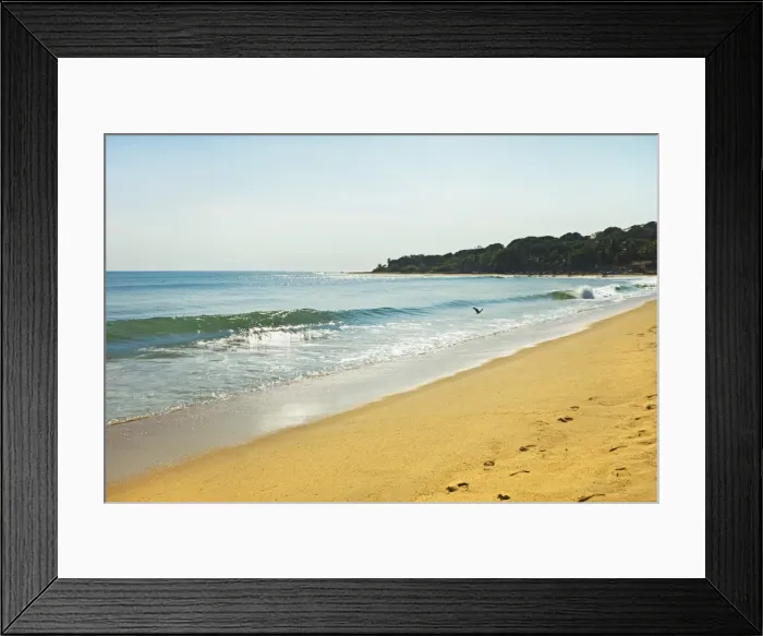 Framed Print : View towards the famous surf point at the south end of this popular fishing beach, Arugam Bay, Eastern Province, Sri Lanka, Asia Framed Print : View towards the famous surf point at the south end of this popular fishing beach, Arugam Bay, Eastern Province, Sri Lanka, Asia