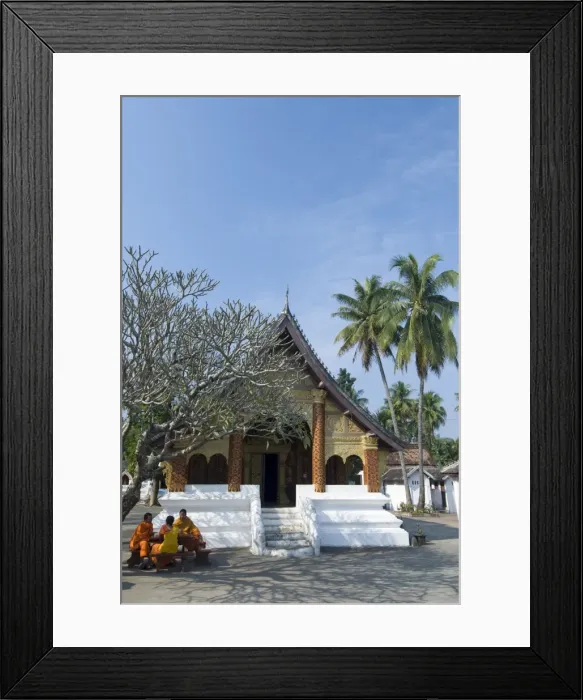 Framed Print : Young monks studying, Wat Si Bun Heuang, Luang Prabang, Laos, Indochina, Southeast Asia, Asia Framed Print : Young monks studying, Wat Si Bun Heuang, Luang Prabang, Laos, Indochina, Southeast Asia, Asia