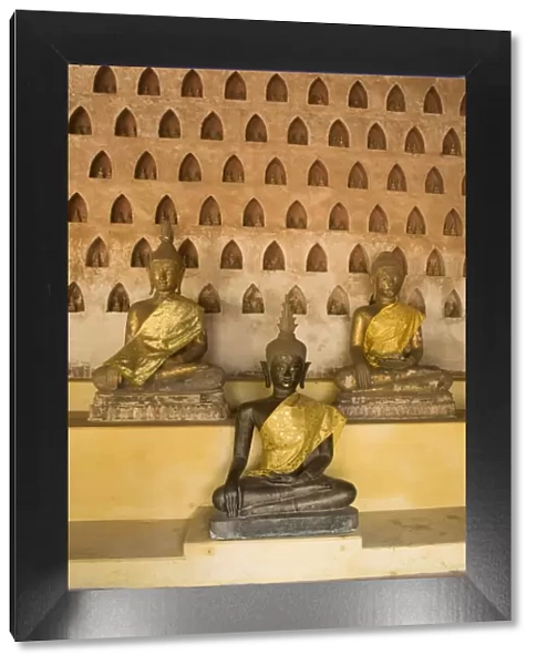 Statues of the Buddha, Wat Si Saket, Vientiane, Laos, Indochina, Southeast Asia, Asia