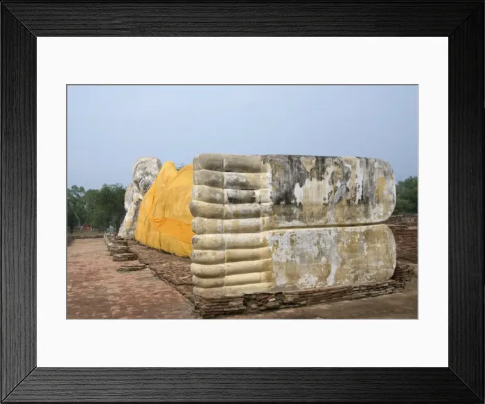 Framed Print : Reclining Buddha statue, Wat Lokayasutharam (Temple of the Reclining Buddha), Ayutthaya, UNESCO World Heritage Site, Thailand, Southeast Asia, Asia Framed Print : Reclining Buddha statue, Wat Lokayasutharam (Temple of the Reclining Buddha), Ayutthaya, UNESCO World Heritage Site, Thailand, Southeast Asia, Asia