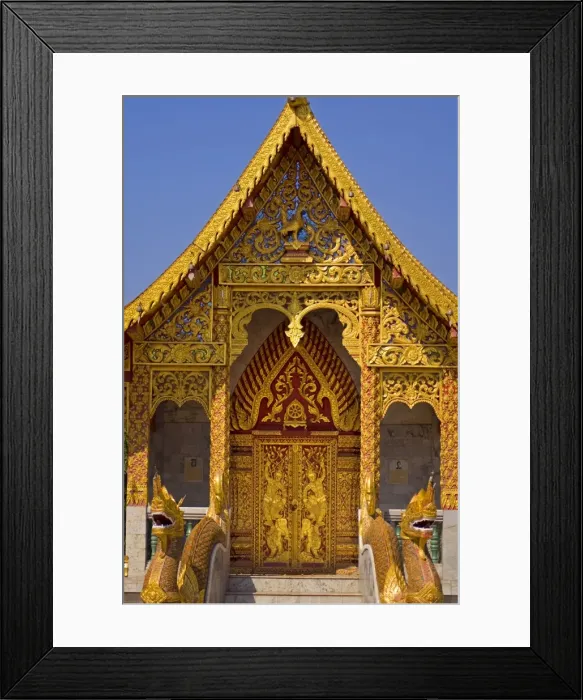 Framed Print : Wat Phan Tao, Chiang Mai, Chiang Mai Province, Thailand, Southeast Asia, Asia Framed Print : Wat Phan Tao, Chiang Mai, Chiang Mai Province, Thailand, Southeast Asia, Asia
