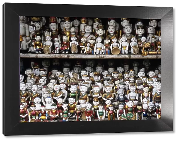 Collection of water puppets, Hanoi, Vietnam, Indochina, Southeast Asia, Asia