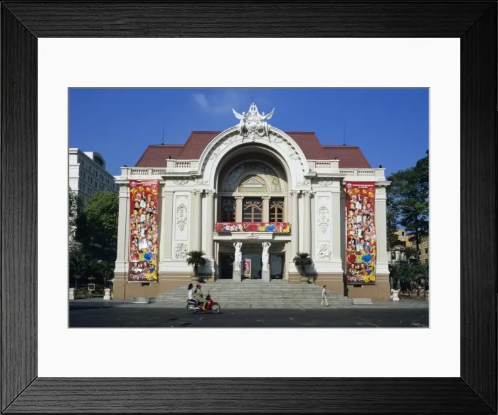 Framed Print : Municipal Theatre, French colonial architecture, Ho Chi Minh City (Saigon), Vietnam, Indochina, Southeast Asia, Asia Framed Print : Municipal Theatre, French colonial architecture, Ho Chi Minh City (Saigon), Vietnam, Indochina, Southeast Asia, Asia