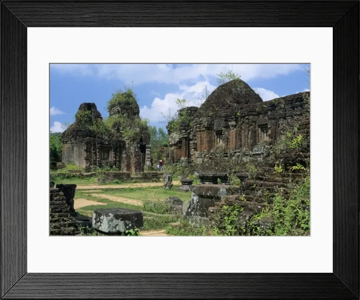Framed Print : Cham ruins, My Son, UNESCO World Heritage Site, near Hoi An, South Central Coast, Vietnam, Indochina, Southeast Asia, Asia Framed Print : Cham ruins, My Son, UNESCO World Heritage Site, near Hoi An, South Central Coast, Vietnam, Indochina, Southeast Asia, Asia