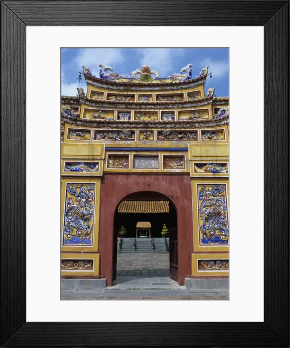 Framed Print : Chinese gateway inside Imperial city, The Citadel, Hue, UNESCO World Heritage Site, North Central Coast, Vietnam, Indochina, Southeast Asia, Asia Framed Print : Chinese gateway inside Imperial city, The Citadel, Hue, UNESCO World Heritage Site, North Central Coast, Vietnam, Indochina, Southeast Asia, Asia