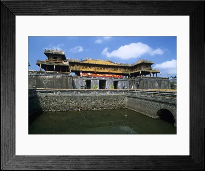 Framed Print : View of the Imperial city of the Nguyen Emperors, The Citadel, Hue, UNESCO World Heritage Site, North Central Coast, Vietnam, Indochina, Southeast Asia, Asia Framed Print : View of the Imperial city of the Nguyen Emperors, The Citadel, Hue, UNESCO World Heritage Site, North Central Coast, Vietnam, Indochina, Southeast Asia, Asia