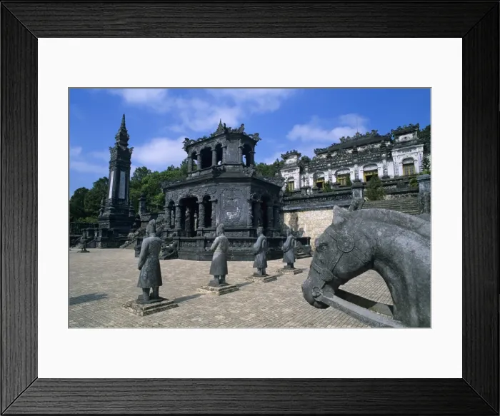 Framed Print : The Court of Honour and the Emperors Mausoleum, Tomb of Khai Dinh, near Hue, North Central Coast, Vietnam, Indochina, Southeast Asia, Asia Framed Print : The Court of Honour and the Emperors Mausoleum, Tomb of Khai Dinh, near Hue, North Central Coast, Vietnam, Indochina, Southeast Asia, Asia