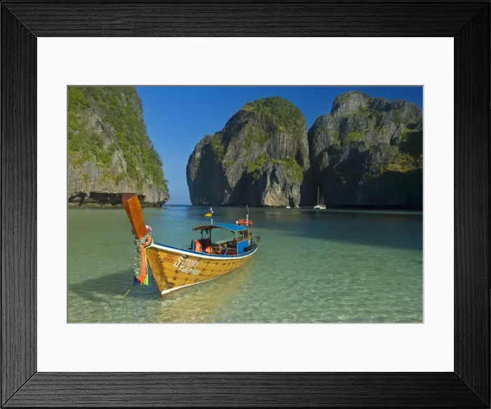 Framed Print : Maya Bay, Kho Phi Phi Leh, Krabi Province, Thailand, Southeast Asia, Asia Framed Print : Maya Bay, Kho Phi Phi Leh, Krabi Province, Thailand, Southeast Asia, Asia