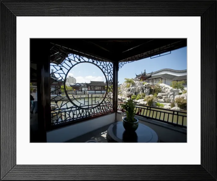 Framed Print : Chinese Garden, Dunedin, Otago, South Island, New Zealand, Pacific Framed Print : Chinese Garden, Dunedin, Otago, South Island, New Zealand, Pacific