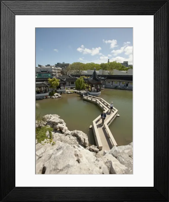 Framed Print : Chinese Garden, Dunedin, Otago, South Island, New Zealand, Pacific Framed Print : Chinese Garden, Dunedin, Otago, South Island, New Zealand, Pacific