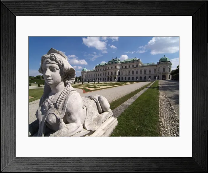 Framed Print : Belvedere Palace, UNESCO World Heritage Site, Vienna, Austria, Europe Framed Print : Belvedere Palace, UNESCO World Heritage Site, Vienna, Austria, Europe