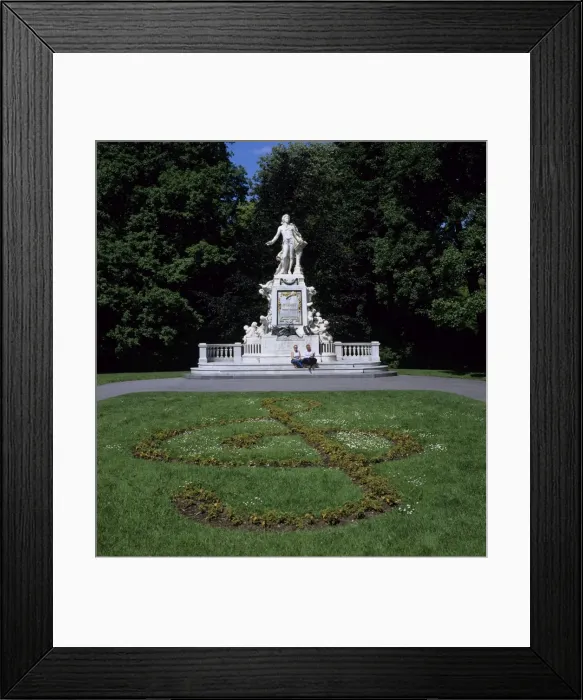 Framed Print : Statue of Mozart, Vienna, Austria, Europe Framed Print : Statue of Mozart, Vienna, Austria, Europe