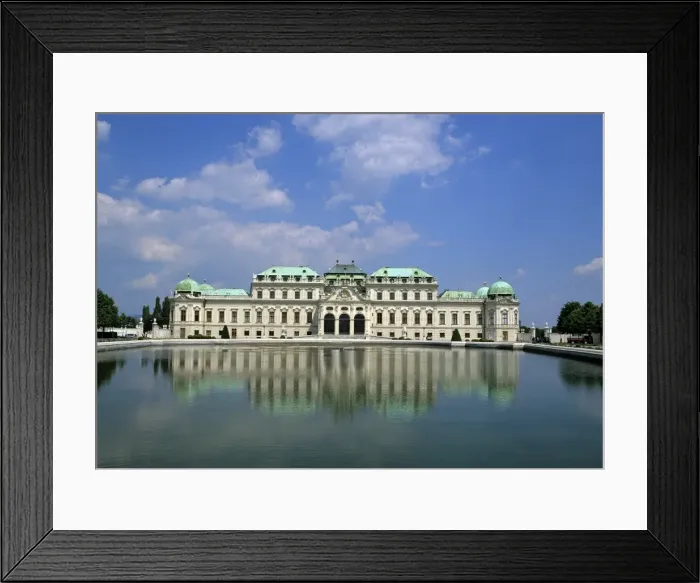 Framed Print : Belvedere Palace, UNESCO World Heritage Site, Vienna, Austria, Europe Framed Print : Belvedere Palace, UNESCO World Heritage Site, Vienna, Austria, Europe