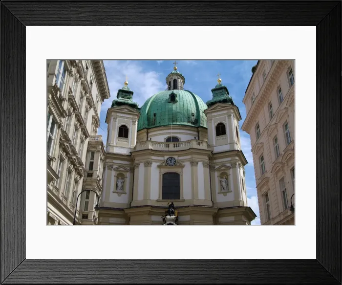 Framed Print : Church of St. Peter, Vienna, Austria, Europe Framed Print : Church of St. Peter, Vienna, Austria, Europe