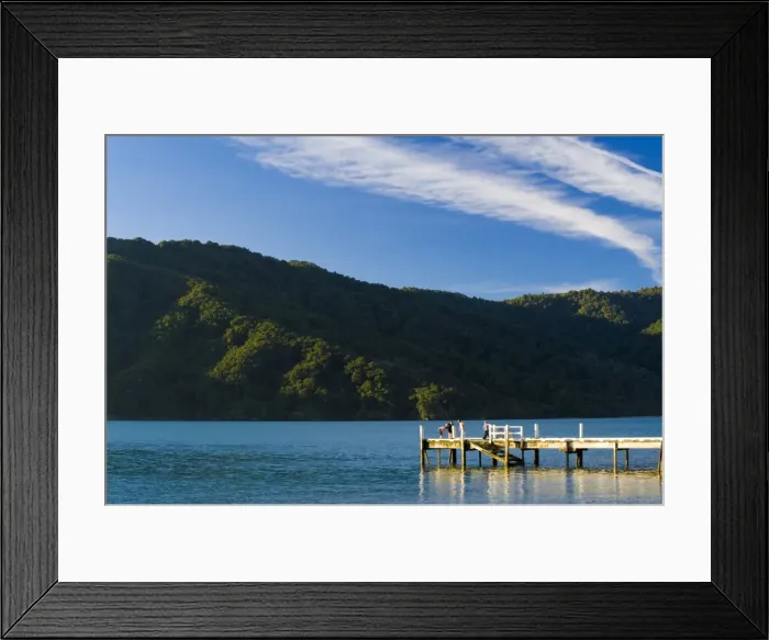 Framed Print : Queen Charlotte Sound, South Island, New Zealand, Pacific Framed Print : Queen Charlotte Sound, South Island, New Zealand, Pacific