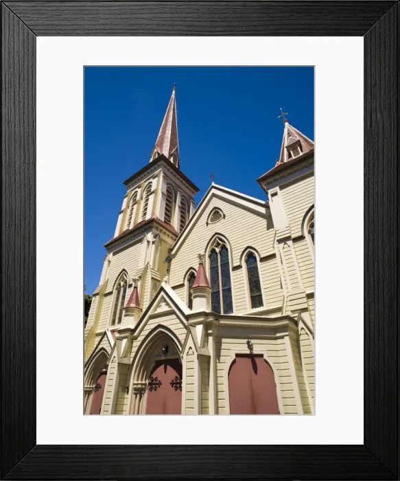 Framed Print : Wellington, North Island, New Zealand, Pacific Framed Print : Wellington, North Island, New Zealand, Pacific