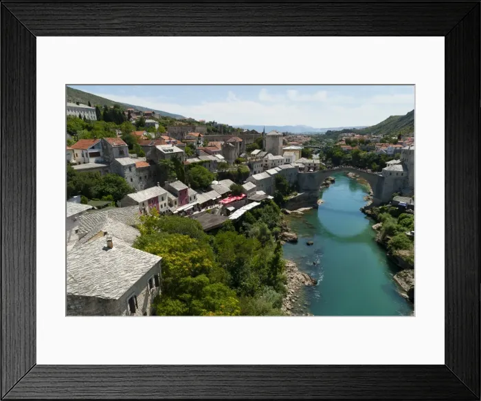 Framed Print : Mostar, UNESCO World Heritage Site, municipality of Mostar, Bosnia and Herzegovina, Europe Framed Print : Mostar, UNESCO World Heritage Site, municipality of Mostar, Bosnia and Herzegovina, Europe