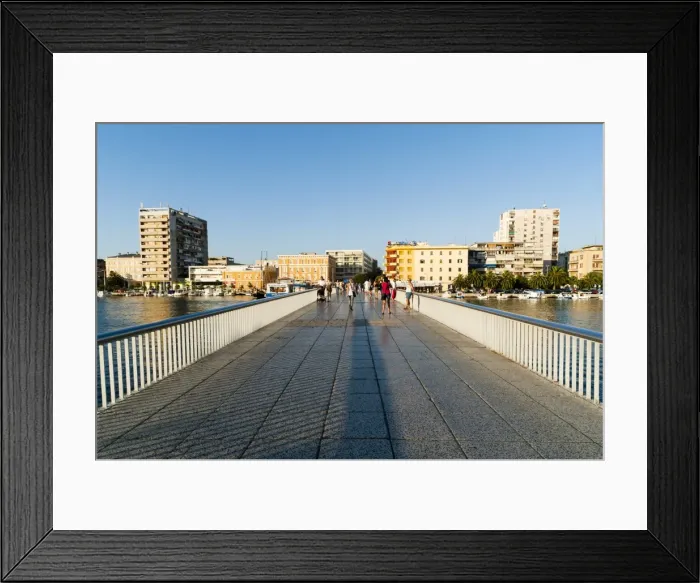 Framed Print : Zadarski Most (Zadar Bridge), Zadar county, Dalmatia region, Croatia, Europe Framed Print : Zadarski Most (Zadar Bridge), Zadar county, Dalmatia region, Croatia, Europe