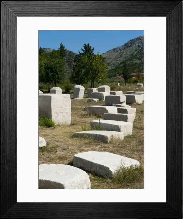 Framed Print : Stecak necropolis of Radimlja, located near Stolac, Bosnia and Herzegovina, Europe Framed Print : Stecak necropolis of Radimlja, located near Stolac, Bosnia and Herzegovina, Europe