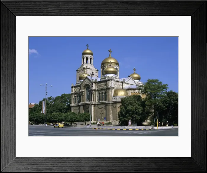 Framed Print : Cathedral of the Assumption, Varna, Black Sea coast, Bulgaria, Europe Framed Print : Cathedral of the Assumption, Varna, Black Sea coast, Bulgaria, Europe
