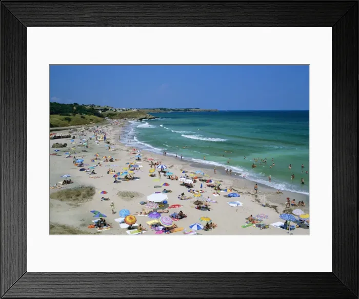 Framed Print : Beach view, Tsarevo, Black Sea coast, Bulgaria, Europe Framed Print : Beach view, Tsarevo, Black Sea coast, Bulgaria, Europe