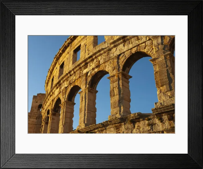 Framed Print : The Roman Amphitheatre, Pula, Istria, Croatia, Europe Framed Print : The Roman Amphitheatre, Pula, Istria, Croatia, Europe