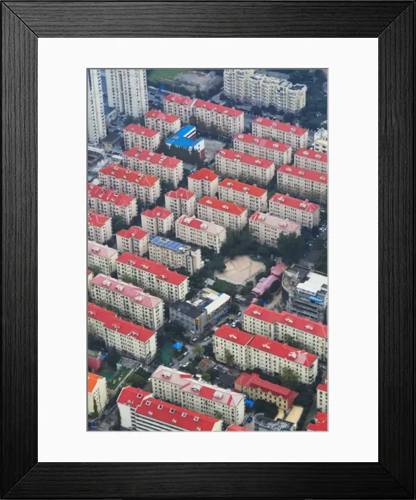 Framed Print : A new housing development in the Lujiazui district, Pudong, Shanghai, China, Asia Framed Print : A new housing development in the Lujiazui district, Pudong, Shanghai, China, Asia