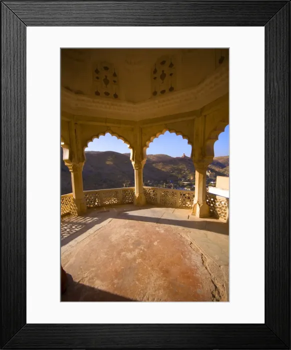 Framed Print : Amber Fort, Jaipur, Rajasthan, India, Asia
