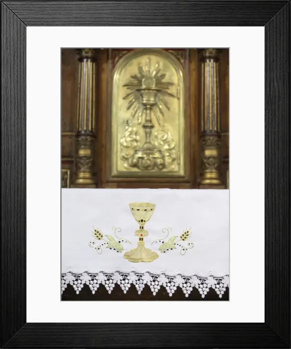 Framed Print : Altar and tabernacle, Sainte-Marie des Batignolles church, Paris, France, Europe Framed Print : Altar and tabernacle, Sainte-Marie des Batignolles church, Paris, France, Europe