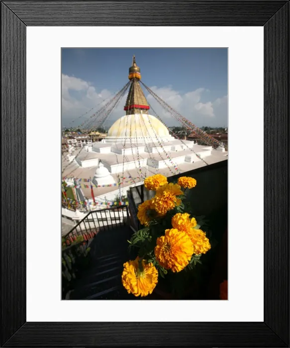 Framed Print : Buddhist stupa at Bodinath, UNESCO World Heritage Site, Kathmandu, Nepal, Asia Framed Print : Buddhist stupa at Bodinath, UNESCO World Heritage Site, Kathmandu, Nepal, Asia