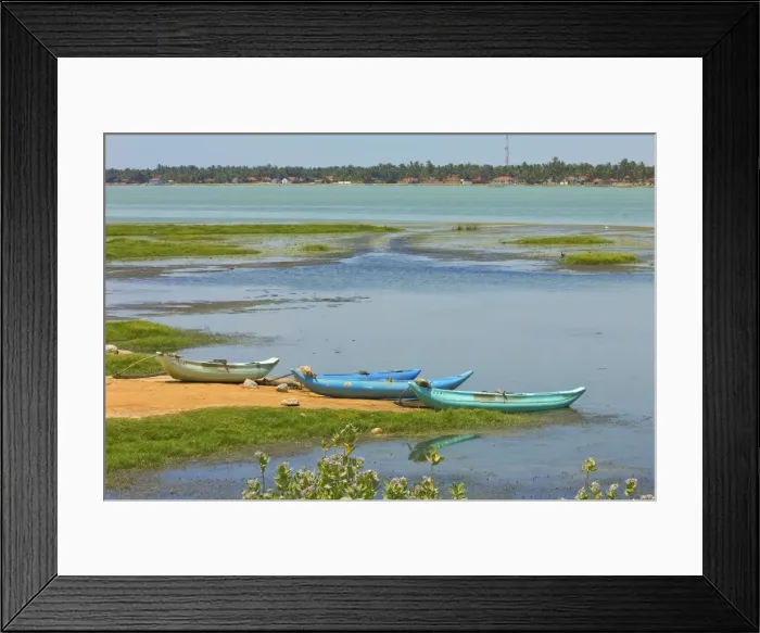 Framed Print : Canoes by Arugam Lagoon, known for its wildlife, Pottuvil, Arugam Bay, Eastern Province, Sri Lanka, Asia Framed Print : Canoes by Arugam Lagoon, known for its wildlife, Pottuvil, Arugam Bay, Eastern Province, Sri Lanka, Asia
