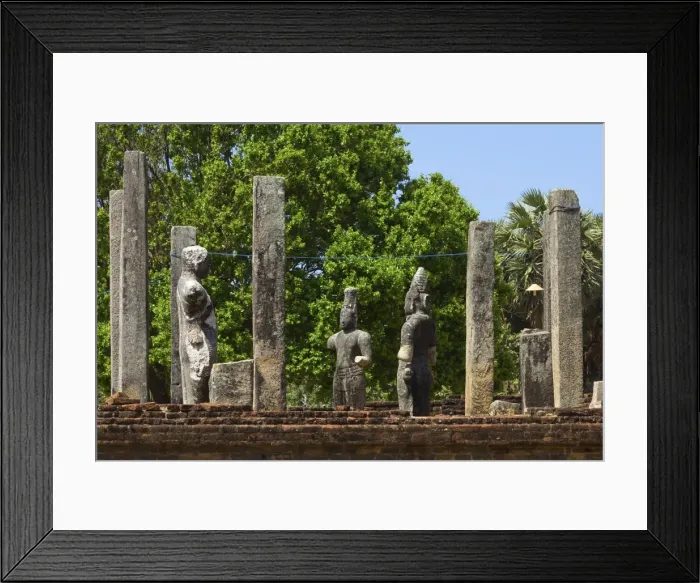 Framed Print : Buddha and Bodhisattva statues, the old Mudu Maha Vihara temple in sand dunes at Pottuvil, Arugam Bay, Eastern Province, Sri Lanka, Asia Framed Print : Buddha and Bodhisattva statues, the old Mudu Maha Vihara temple in sand dunes at Pottuvil, Arugam Bay, Eastern Province, Sri Lanka, Asia