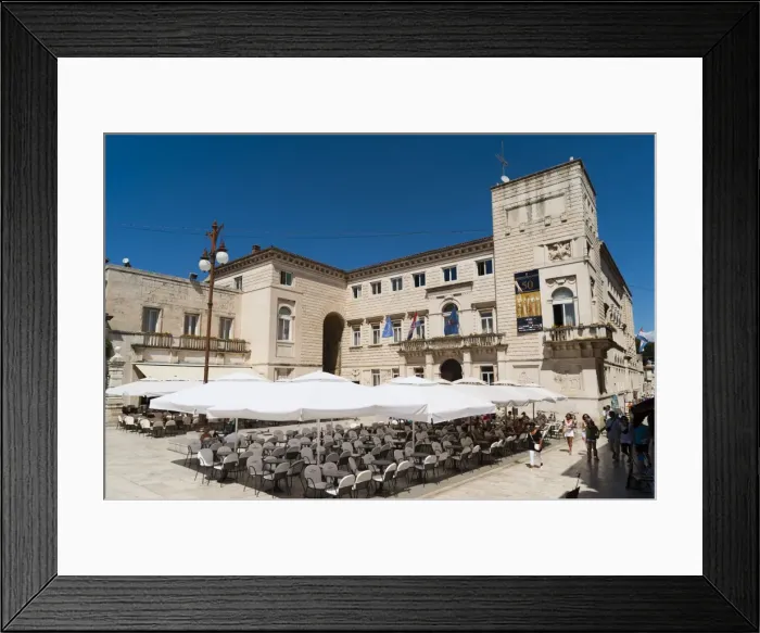 Framed Print : Nadbiskupski graditeljski sklop (Archbishops architectural complex), Zadar county, Dalmatia region, Croatia, Europe Framed Print : Nadbiskupski graditeljski sklop (Archbishops architectural complex), Zadar county, Dalmatia region, Croatia, Europe