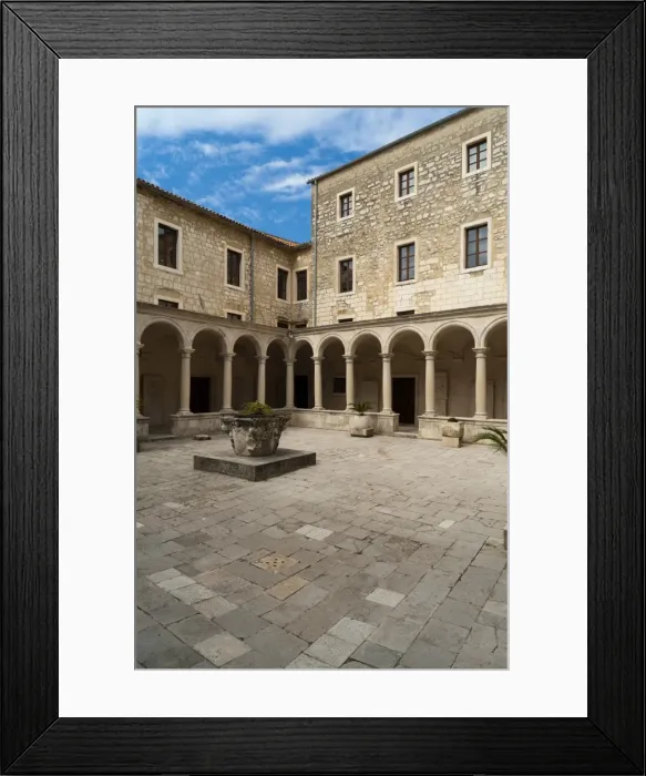 Framed Print : Franciscan monastery and church, Zadar, Zadar county, Dalmatia region, Croatia, Europe Framed Print : Franciscan monastery and church, Zadar, Zadar county, Dalmatia region, Croatia, Europe
