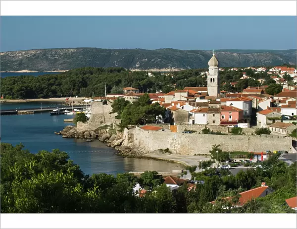 Krk Town, Krk Island, Kvarner Gulf, Croatia, Adriatic, Europe