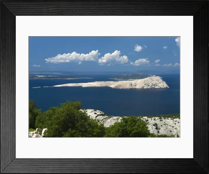 Framed Print : View over islands in the Kvarner Gulf, Kvarner Gulf, Croatia, Adriatic, Europe Framed Print : View over islands in the Kvarner Gulf, Kvarner Gulf, Croatia, Adriatic, Europe