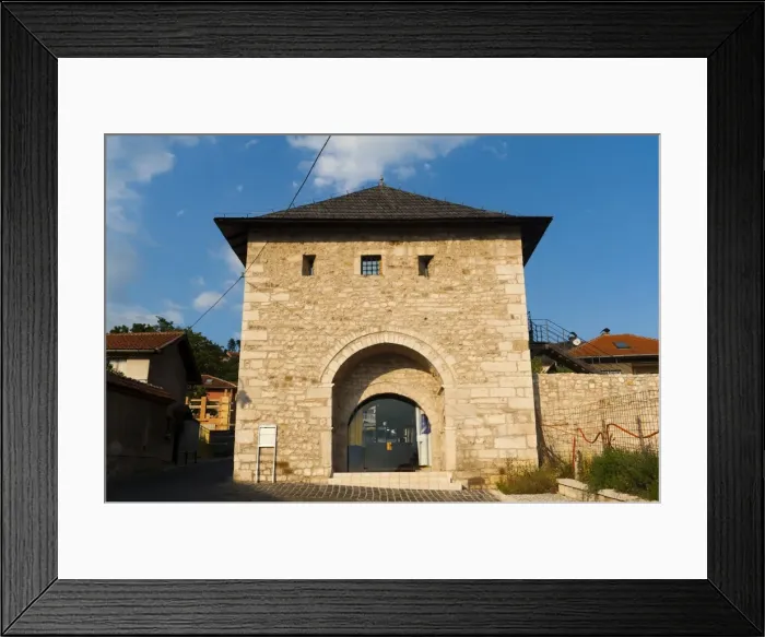 Framed Print : Ploce tower, Sarajevo, Bosnia and Herzegovina, Europe Framed Print : Ploce tower, Sarajevo, Bosnia and Herzegovina, Europe