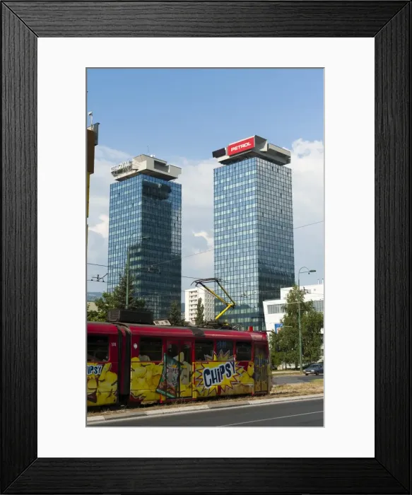 Framed Print : Twin Towers, Sarajevo, Bosnia and Herzegovina, Europe Framed Print : Twin Towers, Sarajevo, Bosnia and Herzegovina, Europe