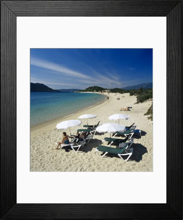 Framed Print : Beach view, Cala Rossa, southeast Corsica, Corsica, France, Mediterranean, Europe Framed Print : Beach view, Cala Rossa, southeast Corsica, Corsica, France, Mediterranean, Europe
