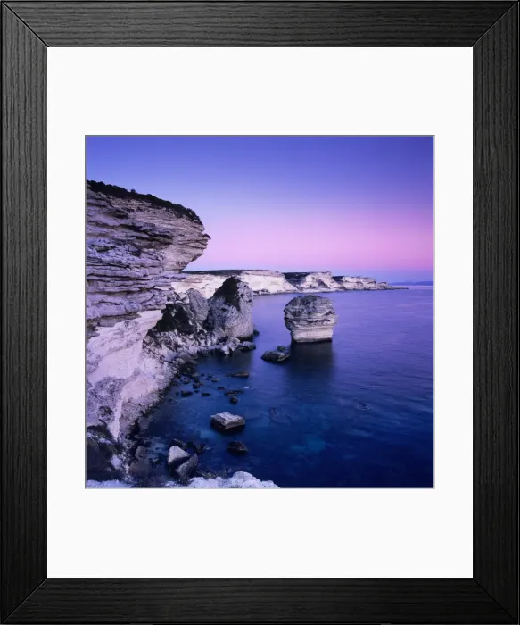 Framed Print : The falaise at dusk, Bonifacio, South Corsica, Corsica, France, Mediterranean, Europe Framed Print : The falaise at dusk, Bonifacio, South Corsica, Corsica, France, Mediterranean, Europe