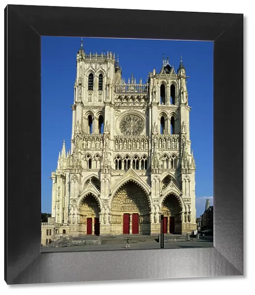 Notre Dame Cathedral, UNESCO World Heritage Site, Amiens, Picardy, France, Europe