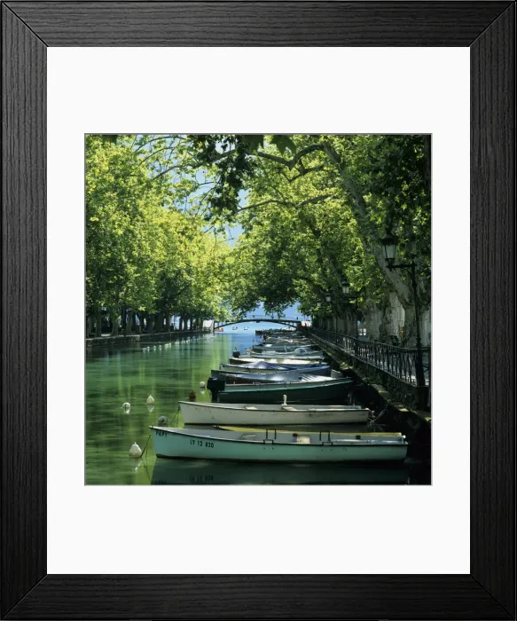 Framed Print : Boats along canal, Annecy, Lake Annecy, Rhone Alpes, France, Europe Framed Print : Boats along canal, Annecy, Lake Annecy, Rhone Alpes, France, Europe