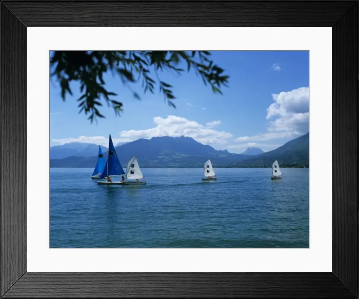 Framed Print : Sailing dinghies, Annecy, Lake Annecy, Rhone Alpes, France, Europe Framed Print : Sailing dinghies, Annecy, Lake Annecy, Rhone Alpes, France, Europe