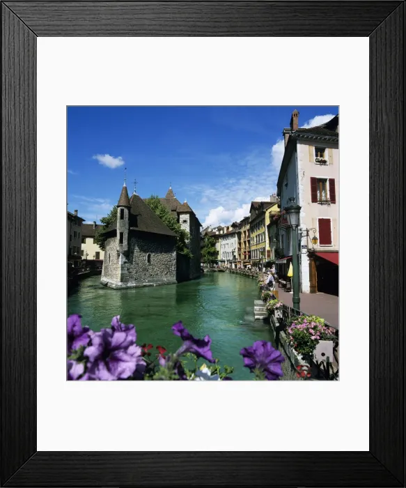 Framed Print : Canal and Palais de L`Ile, Annecy, Lake Annecy, Rhone Alpes, France, Europe Framed Print : Canal and Palais de L`Ile, Annecy, Lake Annecy, Rhone Alpes, France, Europe
