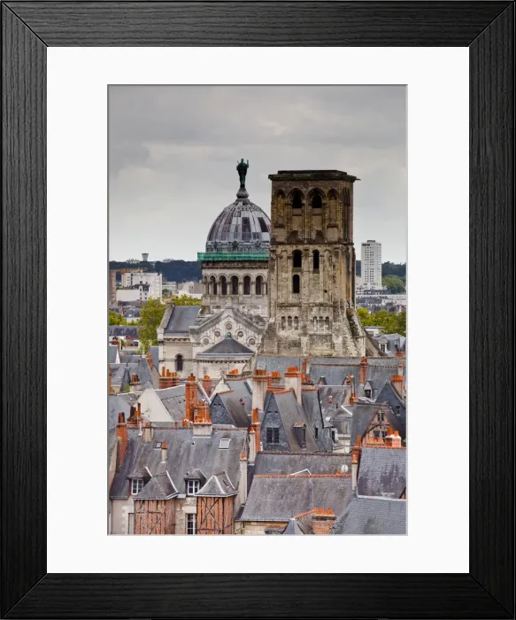 Framed Print : Tour Charlemagne and the Basilique St. Martin taken from the citys university, Tours, Indre-et-Loire, Loire Valley, Centre, France, Europe Framed Print : Tour Charlemagne and the Basilique St. Martin taken from the citys university, Tours, Indre-et-Loire, Loire Valley, Centre, France, Europe